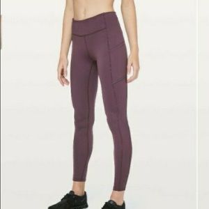 Lululemon purple leggings